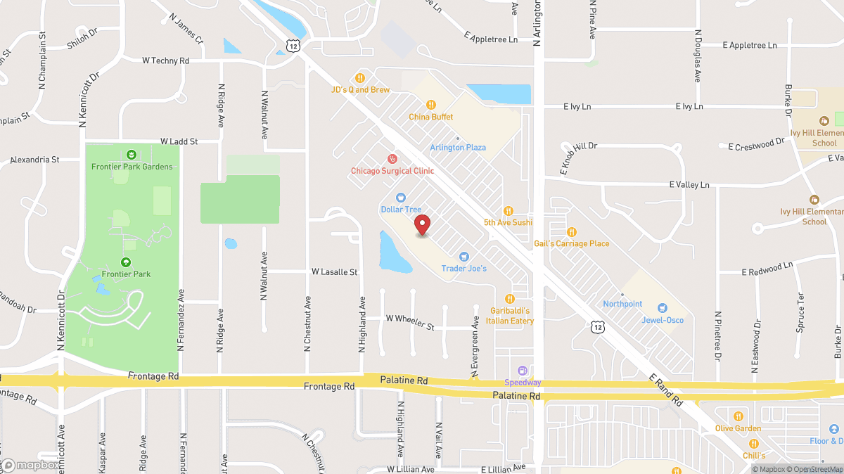 Map of Petco in Arlington Heights, IL