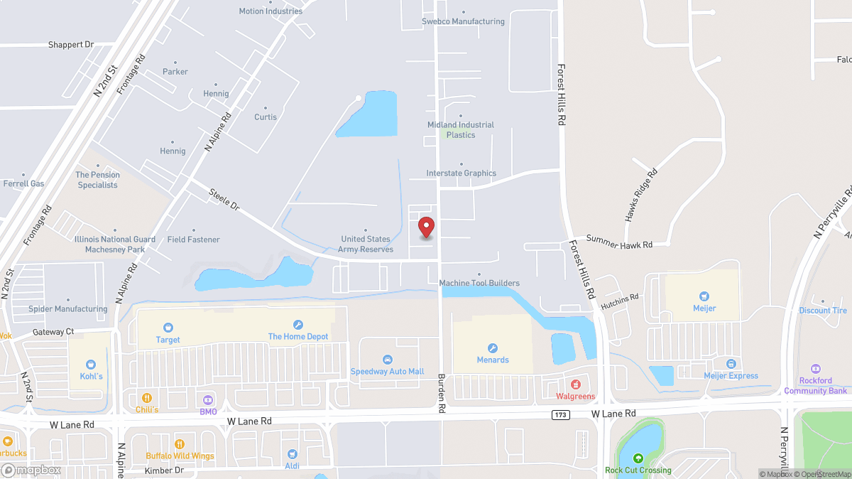Map of Pig Minds Brewing Co. in Machesney Park, IL