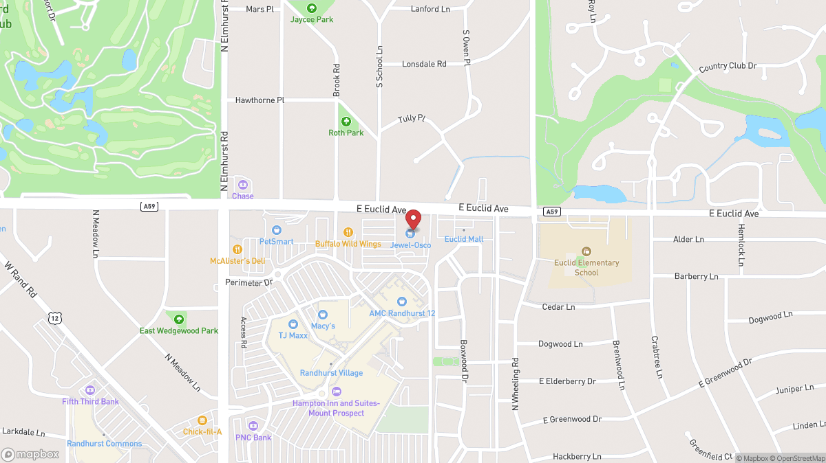 Map of Jewel-Osco in Mount Prospect, IL