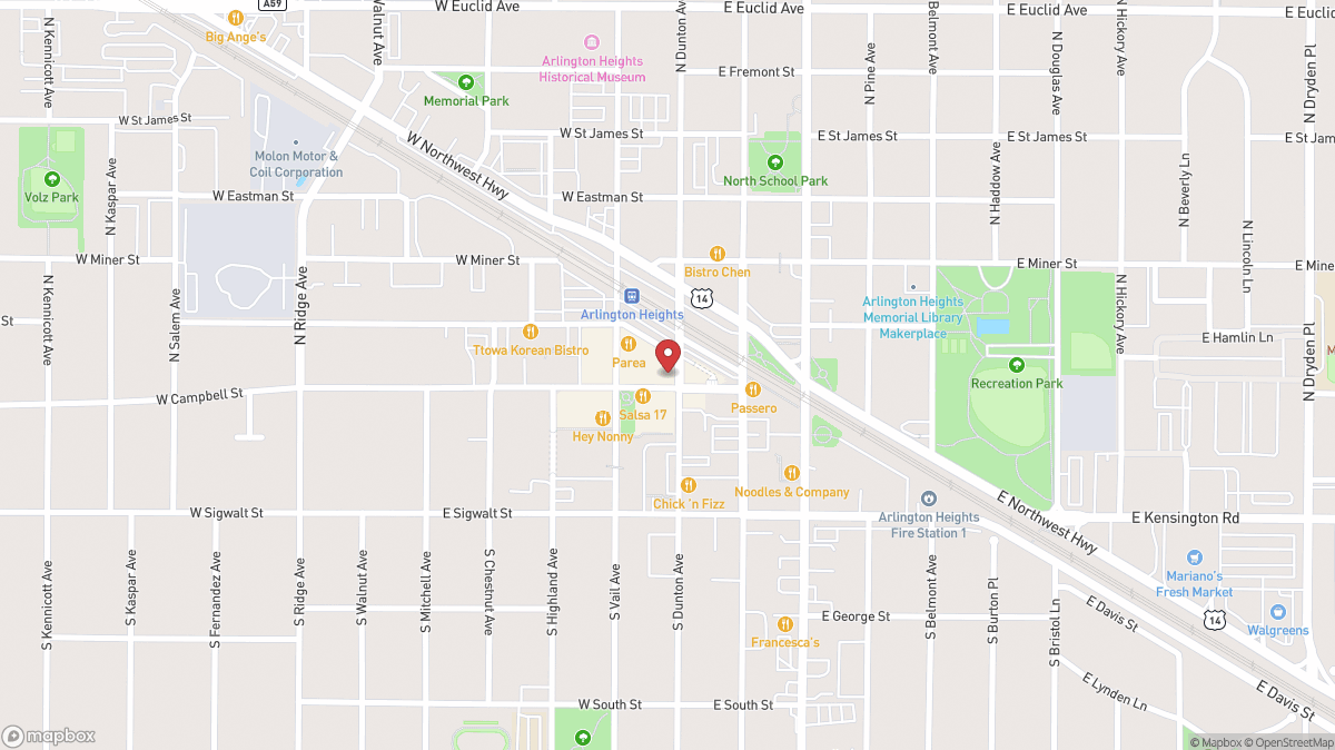 Map of Beer On The Wall in Arlington Heights, IL